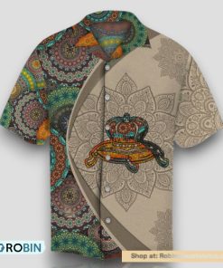 Aloha Mandala Crown Royal Hawaiian Shirt