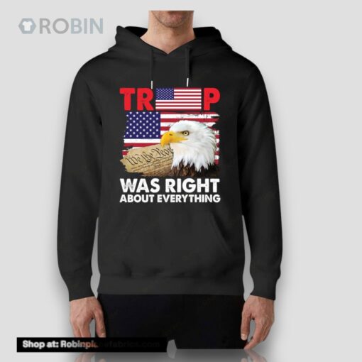 America Trump Was Right About Everything 2024 Shirt
