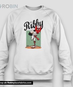 Arkansas Hogtoons Throwing Ribby Raglan Shirt