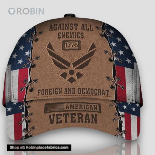 Armed Forces Air Forces Military Vva Veterans Day America Cap