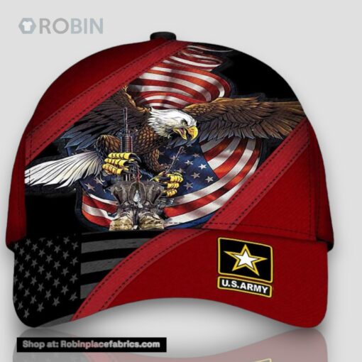 Armed Forces Army Military Cap Veterans Day Gift For Father Caps