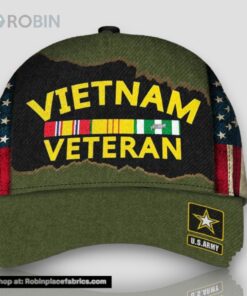 Armed Forces Army Military Soldier Veteran VVN Vietnam America Cap