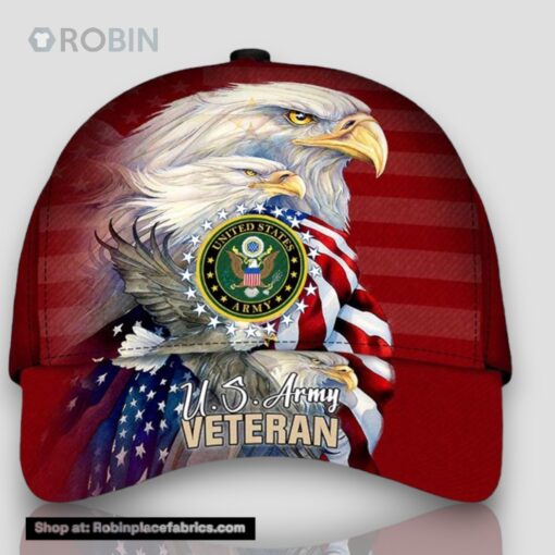 Armed Forces Army Military Veterans Day America Classic Cap