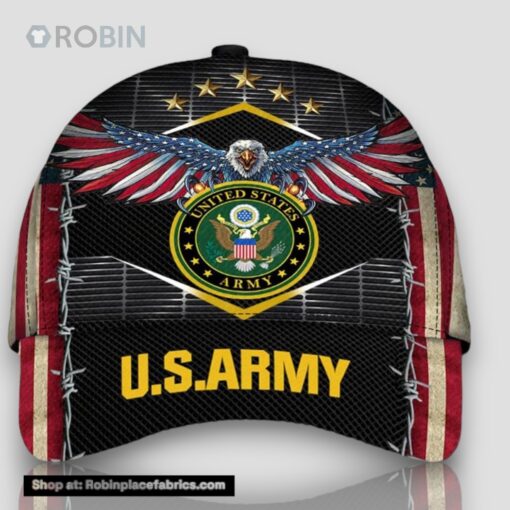Armed Forces Army Military Veterans Day Gift For Father Christmas Cap