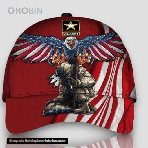 Armed Forces Army Military Veterans Day Gift For Father Dad Cap