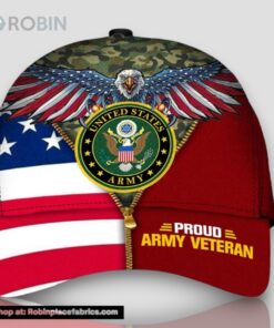 Armed Forces Army Military Veterans Day Gift For Father Dad Christmas Classic Cap
