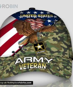 Armed Forces Army Military Veterans Day Gift For Father Dad Christmas Gift Caps