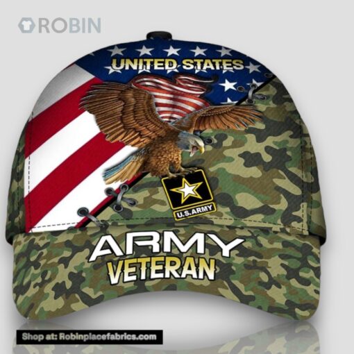 Armed Forces Army Military Veterans Day Gift For Father Dad Christmas Gift Caps