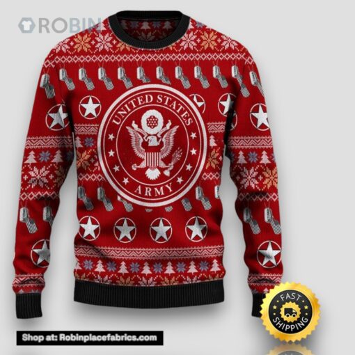 Armed Forces Army Military Veterans Day Gift For Father Dad Sweater