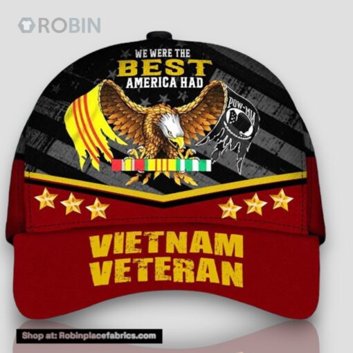 US Military Soldier Vietnam Veteran Classic Cap