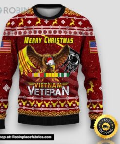 Armed Forces Army Navy Usmc Marine Air Forces Veteran Military America Soldier Ugly Sweater