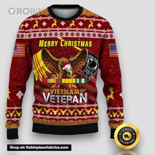 Armed Forces Army Navy Usmc Marine Air Forces Veteran Military America Soldier Ugly Sweater