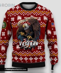 Armed Forces Army Veteran Military Sweater Armed Forces Army Veteran Military Sweater