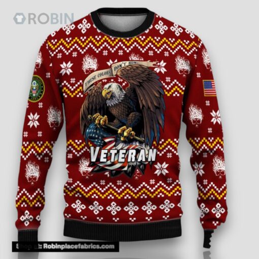 Armed Forces Army Veteran Military Sweater