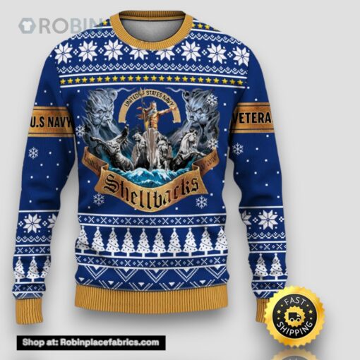 Armed Forces Navy Veteran Military Soldier Ugly 3D Sweaters