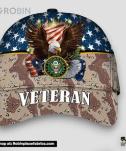 Armed Forces U.S Army Soldier Military Veteran Cap