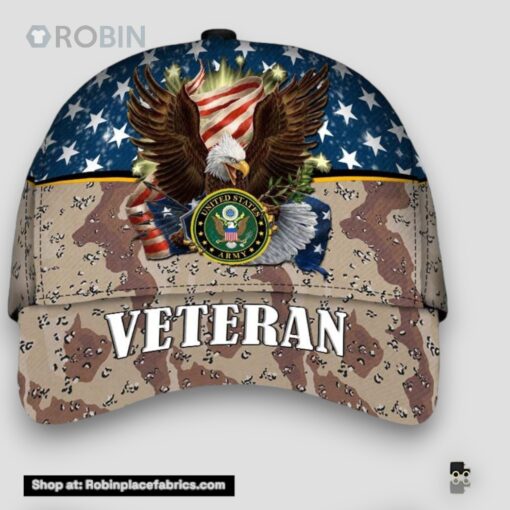Armed Forces U.S Army Soldier Military Veteran Cap