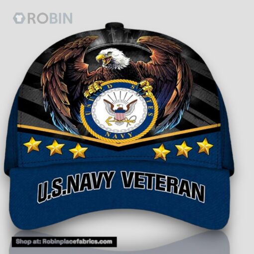 Armed Forces Usn Navy Military Veterans Day America Cap