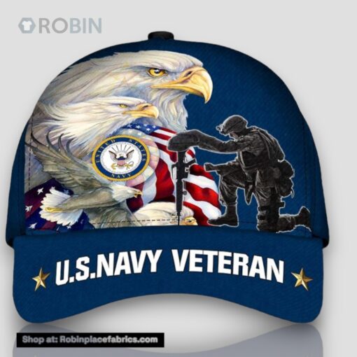 Armed Forces Usn Navy Military Veterans Day Cap