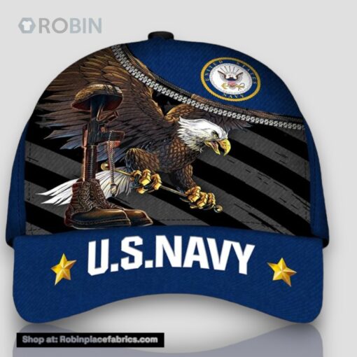 Armed Forces Usn Navy Military Veterans Day Gift For Christmas Cap