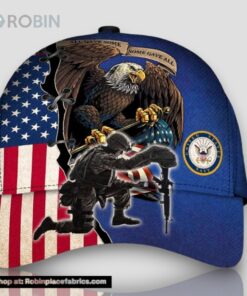 Armed Forces Usn Navy Military Veterans Day Gift For Dad Cap