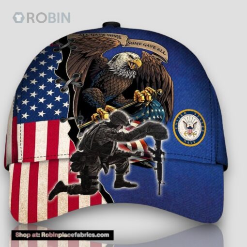 Armed Forces Usn Navy Military Veterans Day Gift For Dad Cap