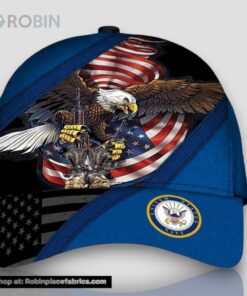 Armed Forces Usn Navy Military Veterans Day Gift For Father Cap