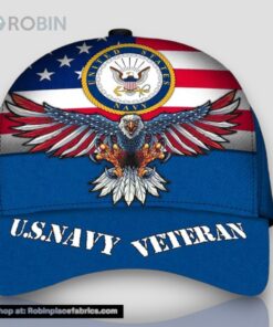 Armed Forces Usn Navy Military Veterans Day Gift For Father  Christmas Cap