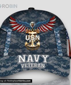 Armed Forces Usn Navy Soldier Veteran Cap