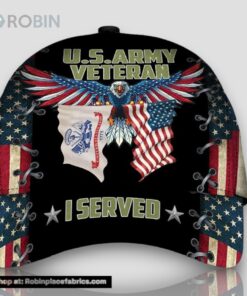 Armed Forces Veteran Military US Army Soldier Cap