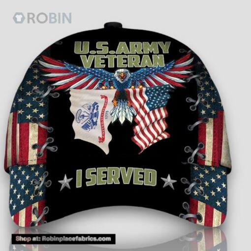 Armed Forces Veteran Military US Army Soldier Cap