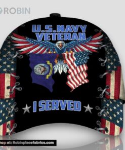 Armed Forces Veteran Military Usn Navy Soldier Hat Gift Cap