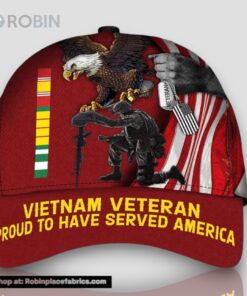 Armed Forces Vietnam Veteran America Vva Military Soldier Hat Cap