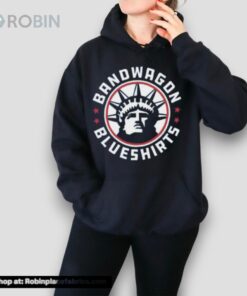 Bandwagon Blueshirts Ladies Boyfriend Shirt