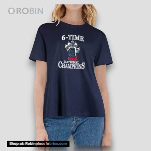 Barstool 6 Time National Champions Shirt