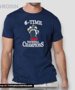 Barstool 6 Time National Champions Shirt
