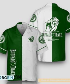 Basic Printed Buffalo Trace Bourbon Hawaiian Shirt