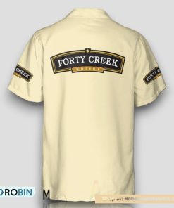 Basic Printed Forty Creek Whisky Hawaiian Shirt
