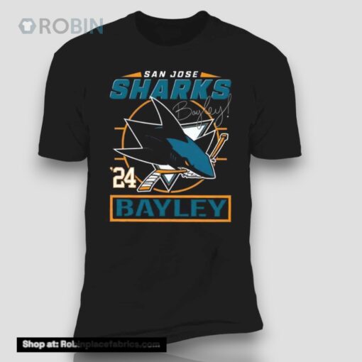 Bayley San Jose Sharks 24 Shirt