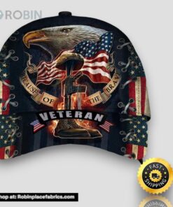 Beacause Of The Brave Veteran Classic Cap