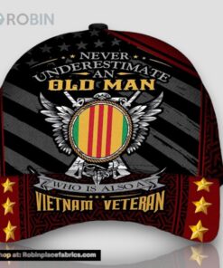 Black Uscg Veteran Cap