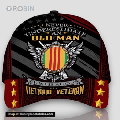 Black Uscg Veteran Cap