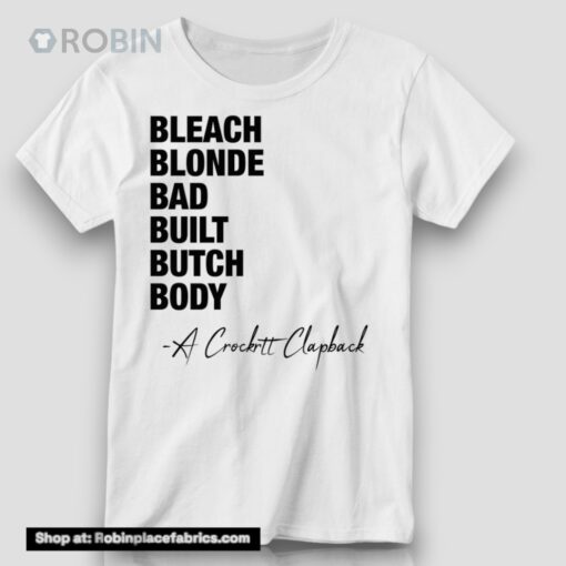 Bleach Blonde Bad Built Butch Body Hoodie