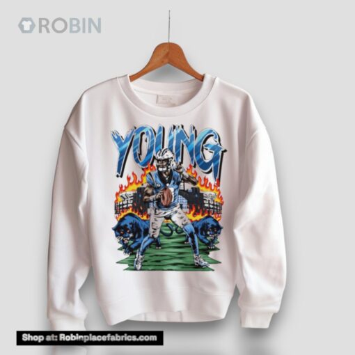 Bryce Young Carolina Panthers Young Stadium Graphic Unisex Shirt