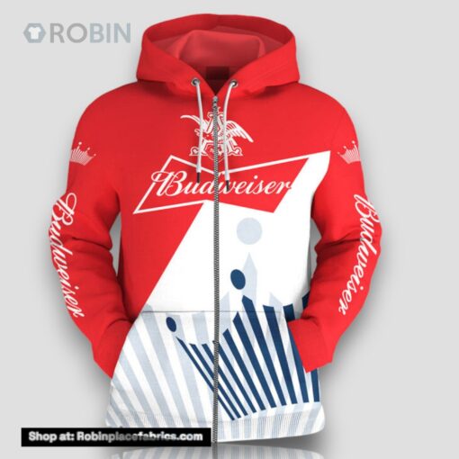 Budweiser Pullover & Zip Hoodie