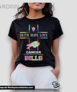 Buffalo Bills Cancer Messed With The Wrong Bills Fan 2024 Shirt
