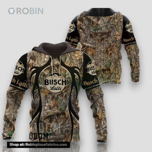 Busch Latte Deer Hunting Unisex Hoodie