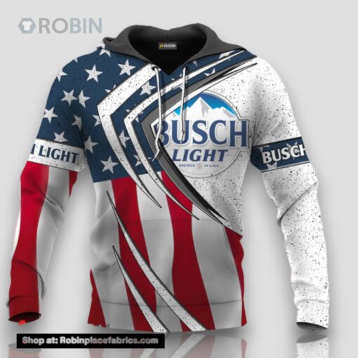 Busch Light Fourth Of July Esports Hoodie & Zip Hoodie