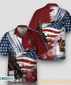 Captain Morgan Fourth Of July Eagle Hawaiian Shirt Captain Morgan Fourth Of July Eagle Hawaiian Shirt