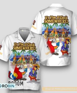 Captain Morgan Funny Parrot Hawaiian Shirt Captain Morgan Funny Parrot Hawaiian Shirt